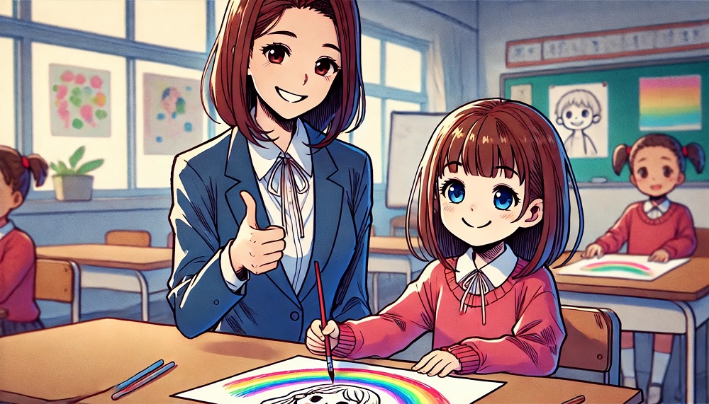 学校が求める絵画のポイントと評価基準